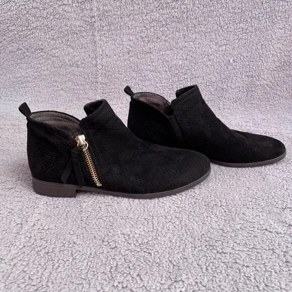 Dr Scholls Be Energized Rate Zip Bootie Black Sz 6.5 M - Picture 7 of 13